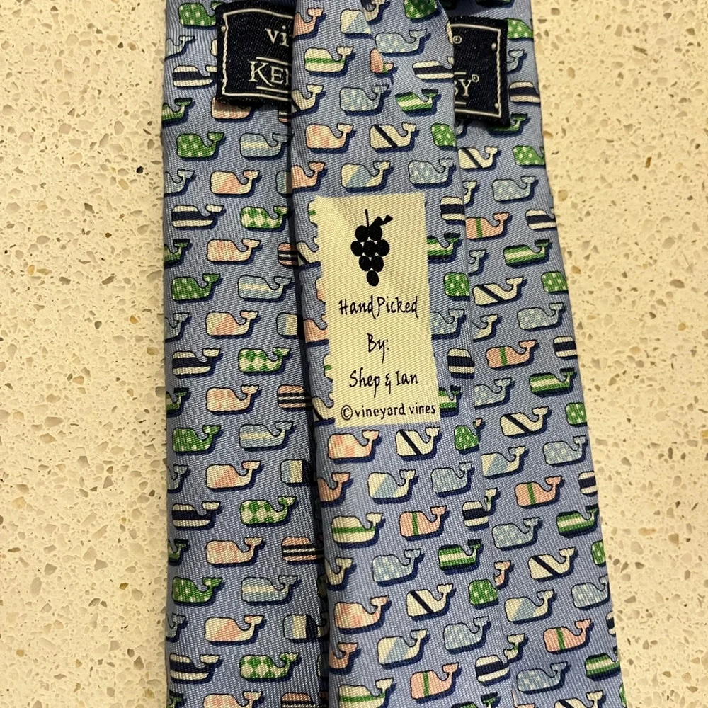 Vineyard Vines whale blue tie, boys, Kentucky Derby